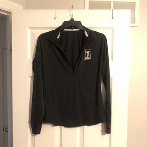 First Phorm Black Quarter Zip Pullover